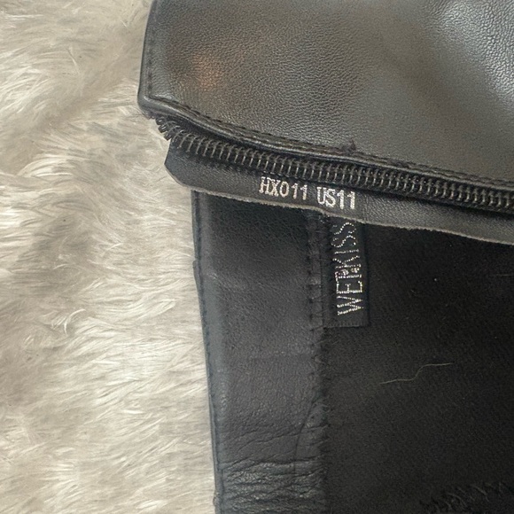 Wet Kiss Platform Mid-calf knight Boots Pointy Toe High Heel Shoes size 11 - Picture 7 of 7